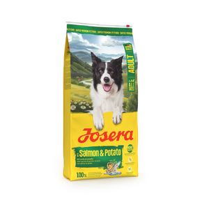 Josera NATURE Lachs & Kartoffel (Salmon&Potato) Adult (Йозера Сальмон Потэйто)беззерновой корм для собак всех пород с пищевой аллергией на злаки, с лососем и картофелем