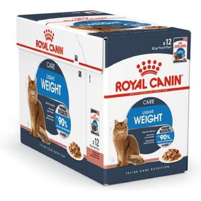 ROYAL CANIN LIGHT WEIGHT Care in Gravy (в соусе) - 85 гр. Корм влажный для кошек, склонных к полноте