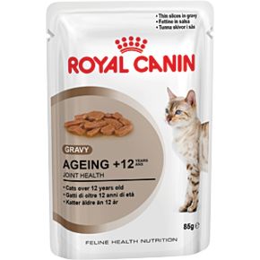 ROYAL CANIN AGEING +12 in GRAVY 85 гр. ( в соусе) Корм влажный для кошек