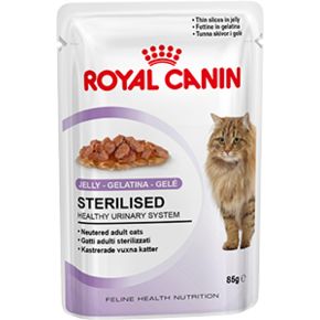 ROYAL CANIN Sterilized in JELLY (в желе) 85 гр. Корм влажный для стерилизованных кошек