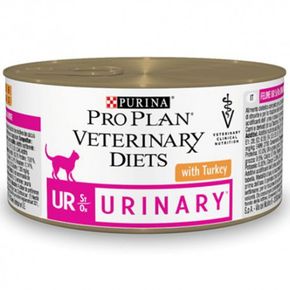Pro Plan Влажный рацион с индейкой UR ST/OX URINARY** ДЛЯ КОШЕК, 195 г