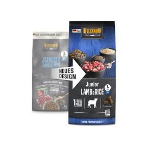 BELCANDO Junior Lamb&Rice - Белькандо Юниор - для молодых собак средних и крупных пород с ягненком и рисом