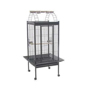 ВОЛЬЕР VOLTREGA для ПОПУГАЯ 892 цвет серый 100x75x156 см