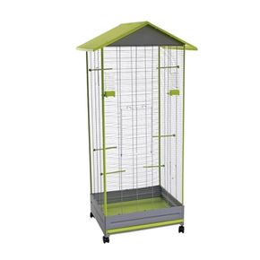 ВОЛЬЕР VOLTREGA 430 цвет серый - фисташковый 79x67,5x167 см