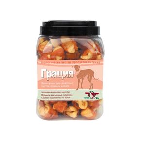 Green Qzin ГРАЦИЯ 2 (Сушеное гусиное мясо на яблоке) 750гр