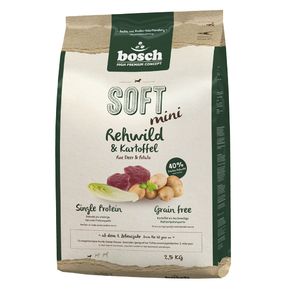 Bosch Soft+ Mini Roe & Potato - Косуля с картофелем для взрослых собак маленьких пород