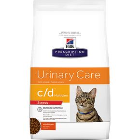 Hill's Prescription Diet c/d Urinary Stress Urinary Care сухой корм для кошек с курицей при урологическом синдроме
