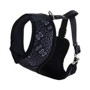 ROGZ Шлейка-манишка Trendy Wrapz Black Bones