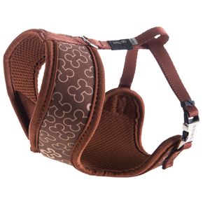 ROGZ Шлейка-манишка Trendy Wrapz Brown Bones