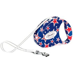 Flexi® Fasion Ladies Stars поводок -рулетка для собаки,до 25 кг / 5м ЛЕНТА (M) 