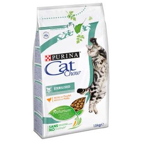 PURINA Cat Chow Sterilised - для стерилизованных кошек и кастрированных котов