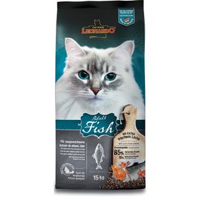 Leonardo Adult Fish - Леонардо Фиш - для взрослых кошек от года с рыбой