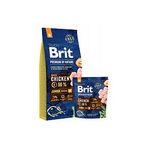 BRIT Premium by Nature Junior M - для щенков и молодых собак средних пород
