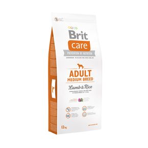 Brit Care Dog Adult Medium Breed Lamb & Rice для взрослых собак средних пород c ягненком и рисом