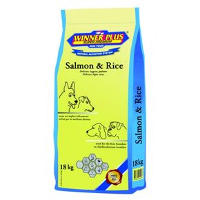 Winner Plus Super Premium Line SALMON & RICE - для взрослых собак с лососем и рисом