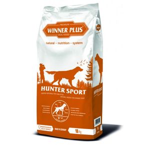 Winner Plus Premium Line HUNTER SPORT - корм премиум класса для взрослых служебных и рабочих собак, с большой физической нагрузкой 