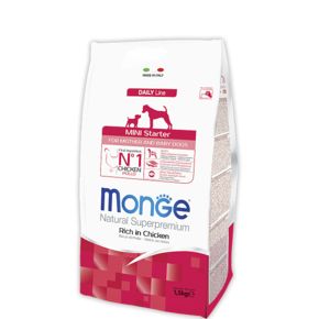 MONGE DOG Daily Line Mini Starter for Mother and baby - для щенков мелких пород, беременных и кормящих собак