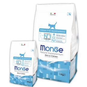 MONGE Daily Line Cat - Kitten Сухой корм для котят, беременных и кормящих кошек с цыпленком