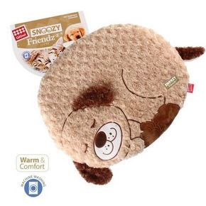 Лежак GiGwi для кошек и собак Собака, 57cм, коричневый/бежевый арт. 75113