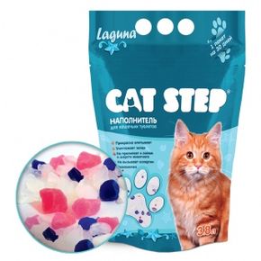 Cat Step Crystal Laguna силикогелевый