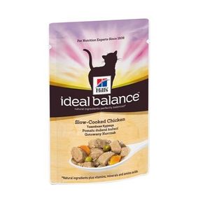 Hills Ideal Balance™ IB Feline Adult Chicken&Vg (курица/овощи) - паучи 0,085 гр