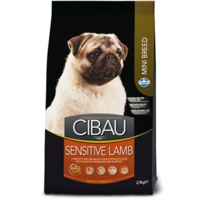 Farmina CIBAU LINE SENSITIVE LAMB MINI- для взрослых собак мелких пород с чувствительным пищеварением и аллергией.
