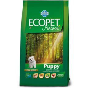 Farmina ECOPET NATURAL LINE PUPPY MINI - для щенков, беременных и лактирующих сук мелких пород