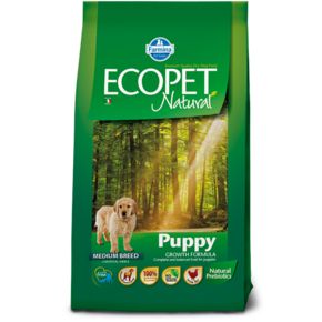 Farmina ECOPET NATURAL LINE PUPPY MEDIUM - для щенков, беременных и лактирующих сук средних пород
