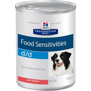 Hill's Prescription Diet d/d Food Sensitivities влажный корм для собак с лососем 370 г