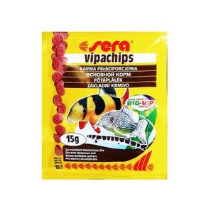 Sera Корм для рыб Vipachips, пакетик, 15 г.