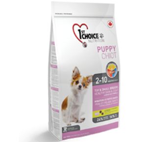 1ST CHOICE Puppy Chiot Toy&Small Breed Lamb&Fish