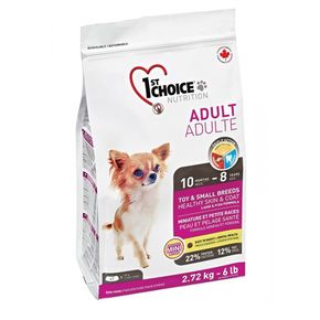 1ST CHOICE Toy&Small Breed Adult Healthy Skin & Coat Lamb & Fish