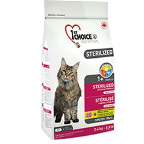 1st CHOICE Sterilized Grain Free - беззерновой для стерилизованных с курицей и бататом