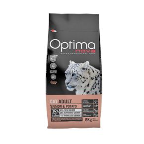 Optimanova CATS GRAIN FREE CAT ADULT SALMON & POTATO (лосось)