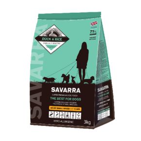 SAVARRA Adult Dog Small Breed Duck and Rice