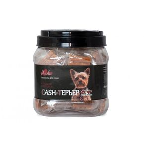 Green Qzin CASH - ТЕРЬЕР (колбаски для мини пород с мясом лосося) 520 гр.