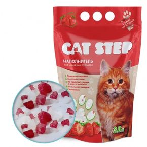 Cat Step Crystal Strawberry Клубника - ароматизированный