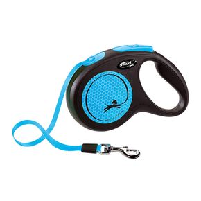 Рулетка Flexi New Classic Neon M лента, до 25кг/ 5м