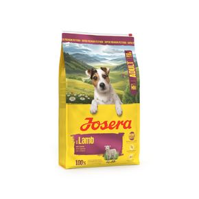 JOSERA MINI Adult with Lamb 25/17 (ex. MiniDELUXE) - Йозера Беззерновой для взрослых собак мелких пород, беззерновой, содержит много мяса ягнёнка, овощи, фрукты и травы
