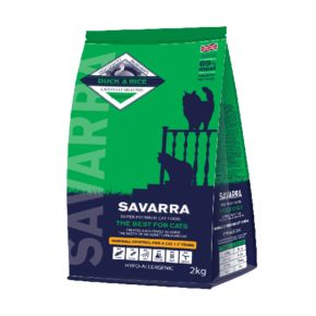 SAVARRA Adult Cat Hairball Control Duck and Rice