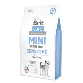 Brit Care MINI Dog Adult Sensitive Grain Free - беззерновой корм для мини собак с чувствительным пищеварением
