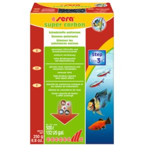 Наполнитель для фильтра Sera активированный уголь 