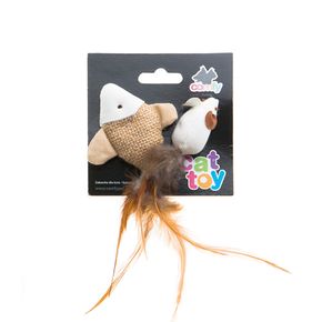 Игрушка COMFY TOY. GAIA рыбка + мышка 5/6 см