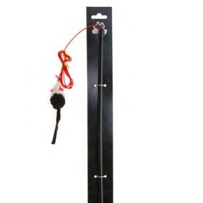 Игрушка COMFY TOY.WILMA мышь на удочке 40 см