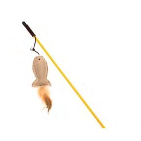 Игрушка COMFY TOY.GAIA рыбка с колокольчиком на удочке 40 см