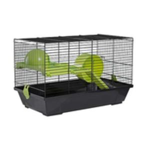 VOLTREGA КЛЕТКА для хомячка 948 цвет черный 50,5x28x32 см