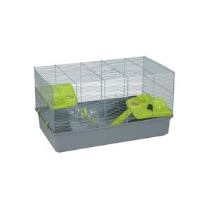 VOLTREGA КЛЕТКА для Джунгарского ХОМЯЧКА 178 цвет серый 70x40x40 см