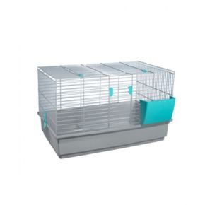 VOLTREGA КЛЕТКА для КРОЛИКА 925 цвет серый 90x52x46 см