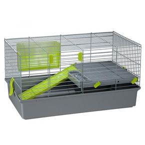VOLTREGA КЛЕТКА для КРОЛИКА 954 цвет серый 70x40,5x38 см