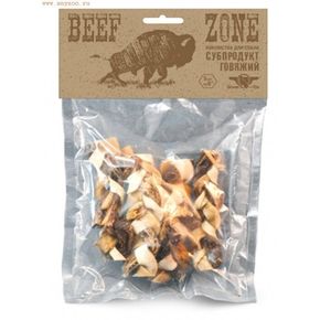 Green Qzin Косичка из сыромятной говяжей кожи и мяса